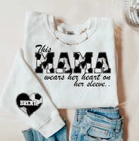 This mama sports tee personalized
