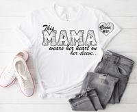 This mama sports tee personalized