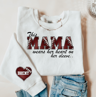 This mama sports tee personalized