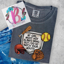 Softball swing