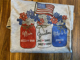 personalized mason jars