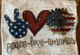 peace love america