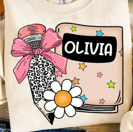 School Themed- Custom name