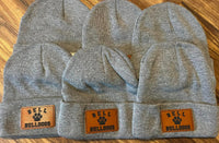 Leather Patch Hat/Beanie