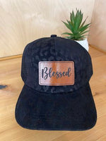 Leather Patch Hat/Beanie