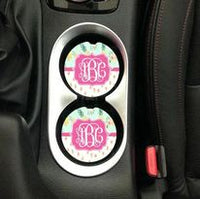 Personalized Car Coaster set