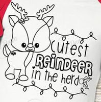 Christmas coloring shirt