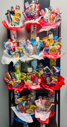 Valentine Tumbler Candy Bouquet