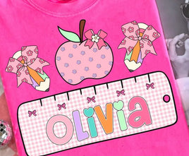 School Themed- Custom name