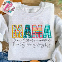 Personalized Faux Embroidery