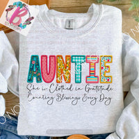 Personalized Faux Embroidery