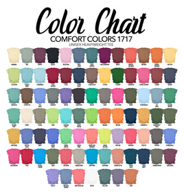 Comfort Colors 1717 t-shirt