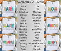 Personalized Faux Embroidery