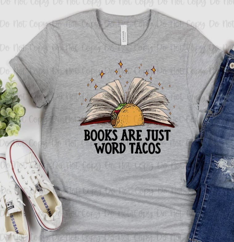 Books are just word tacos