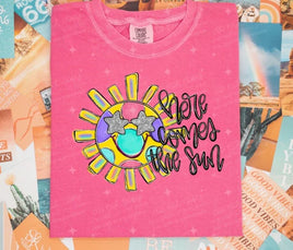 Here comes the sun