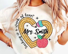 Teaching is a work of heart