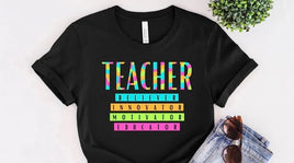 Neon teacher