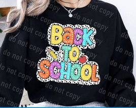 Back to school- polka dots