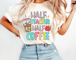 Half teacher half coffee