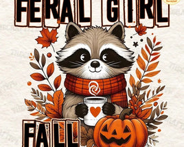 Feral girl fall