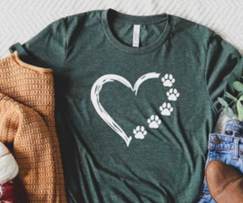 paw heart