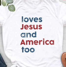 loves jesus and america too