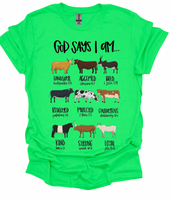 God says I am