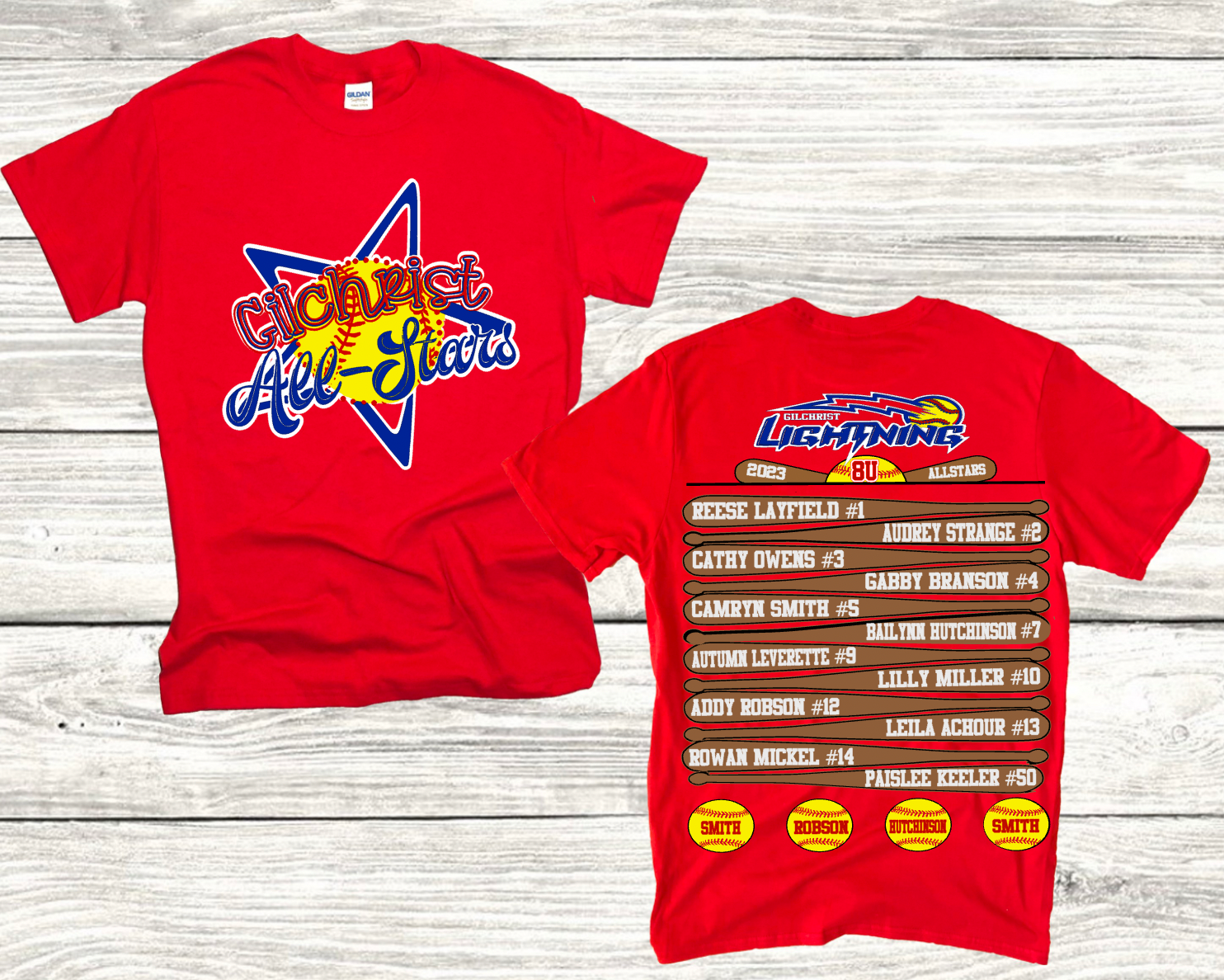 Softball Allstar Tournament shirt| BEC Creations & Designs