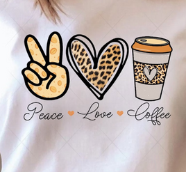 peace love coffee