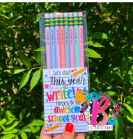 Personalized pencils