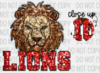 Sequin Mascot