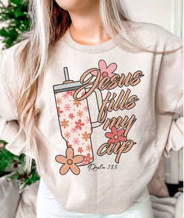 Jesus fills my cup