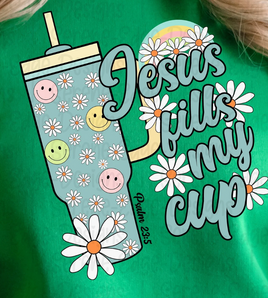 Jesus fills my cup spring