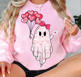 boo ghost valentine
