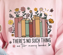 no such thing as too many books