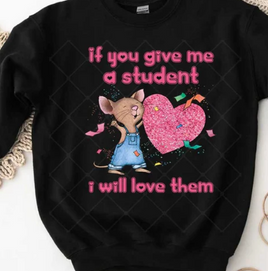give a student