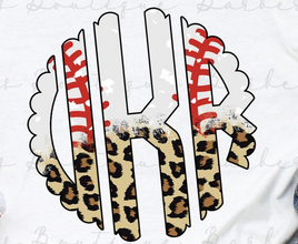 baseball/softball monogram