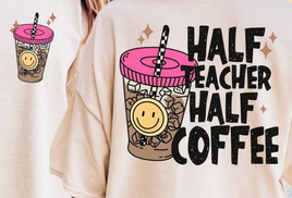 half teacher half coffee