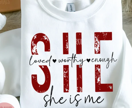 She is
