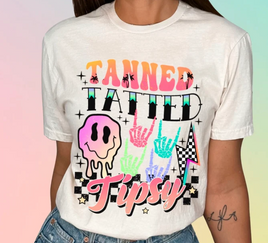 tanned tipsy
