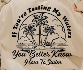 testing my waters