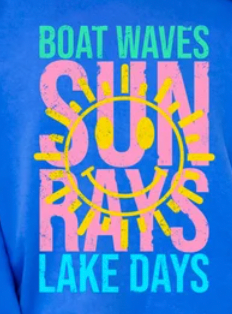 sun rays lake days