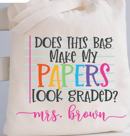 Teacher Tote