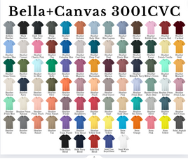 Bella Canvas 3001C Heather T-shirt