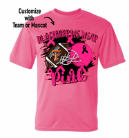 breast cancer pink sports custom