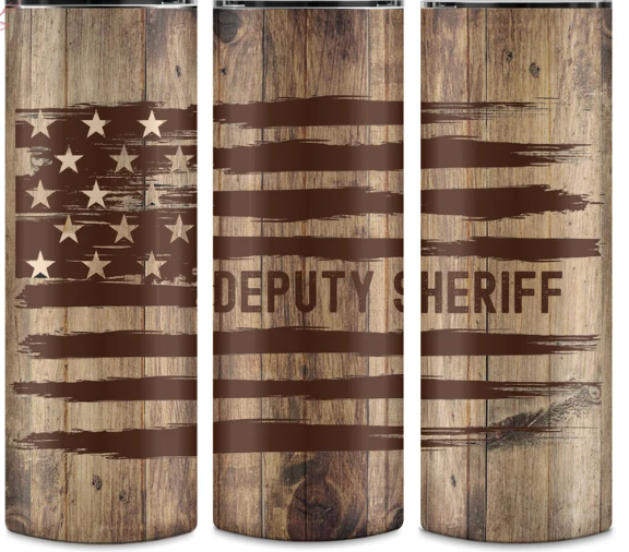 law enforcement tumbler