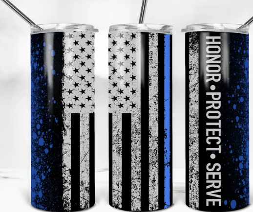 law enforcement tumbler