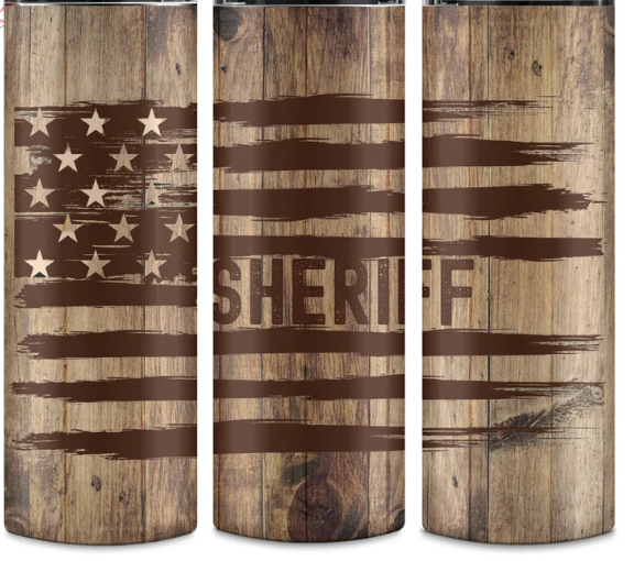 law enforcement tumbler