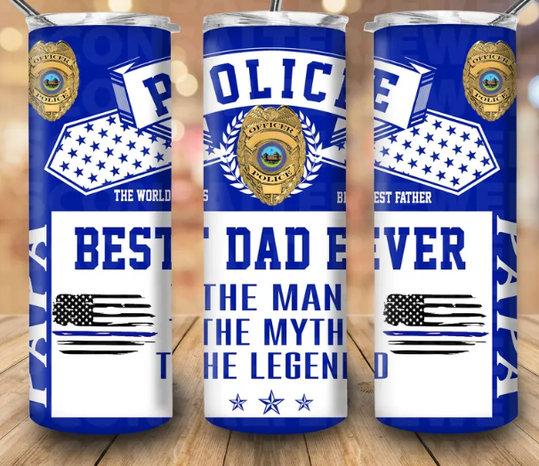 law enforcement tumbler