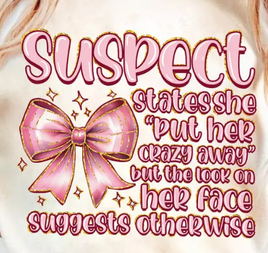 suspect